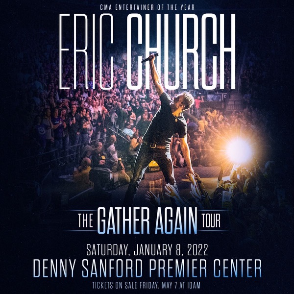eric church tour posters 2022